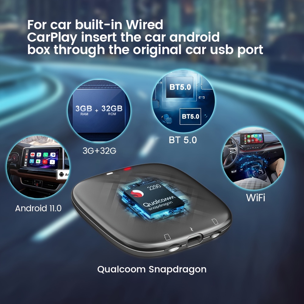 Ai Box Android 11 Mini Wireless Carplay Android Auto Plug And Play