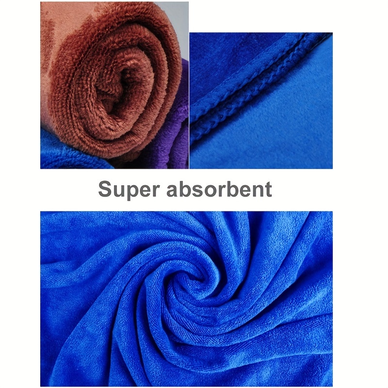 Chiffon Microfibre Voiture. Lot de 6. pour l'entretien, lustrage