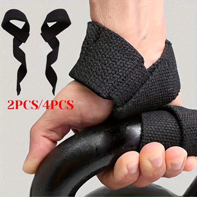 1Set/2Sets Fitness Room Anti Slip Hard Pull Wrist Strap, Weight Lifting And  Push Assist Wear-Resistant Anti Slip Fitness Tension Strap Useful Professi