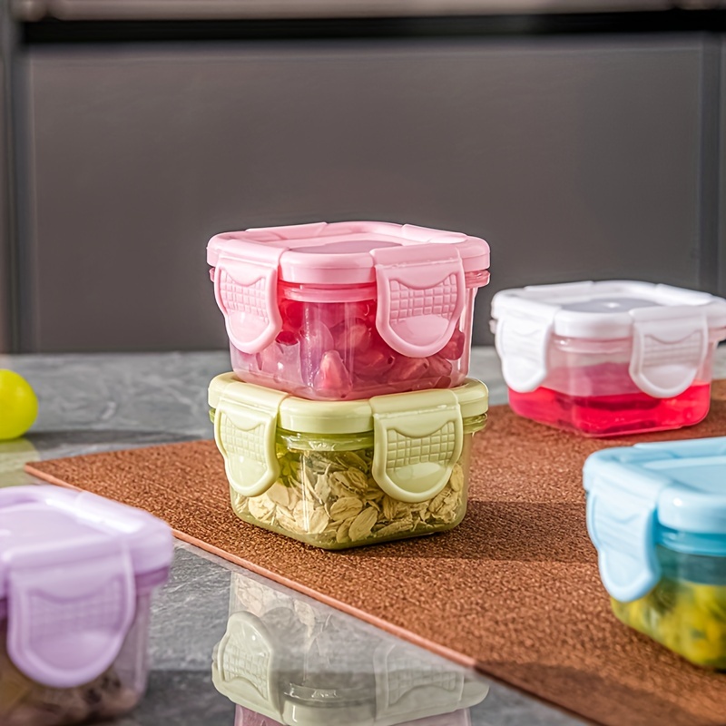 1Pcs Kitchen Storage Box Moisture-Proof Food Storage Container Small  Plastic Containers Food-grade Sealed Fresh-keeping Box - AliExpress