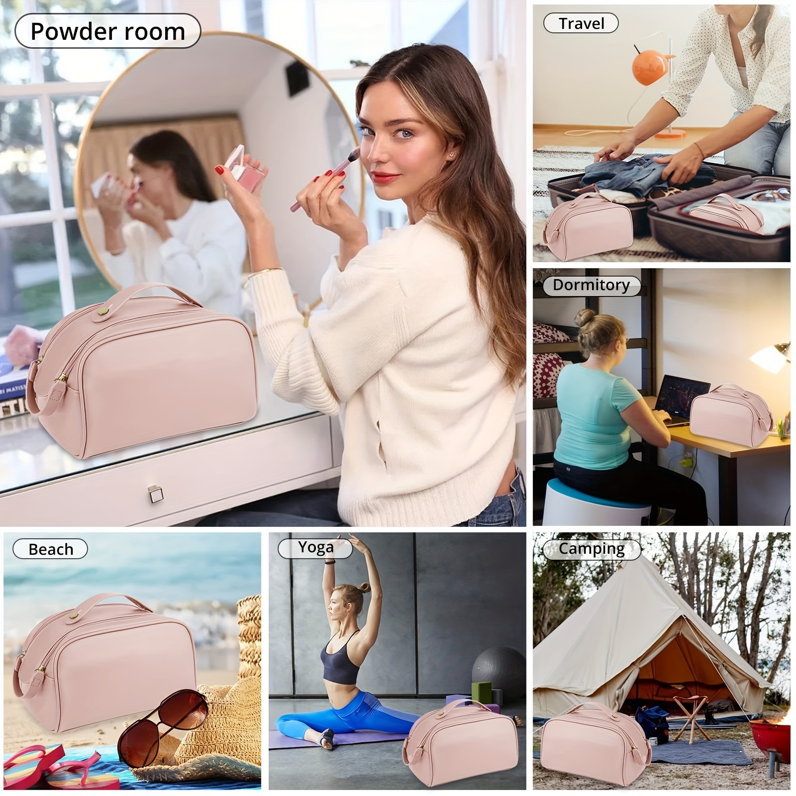  Yoga Makeup Bag Cosmetic Bag Travel Accessories Yoga