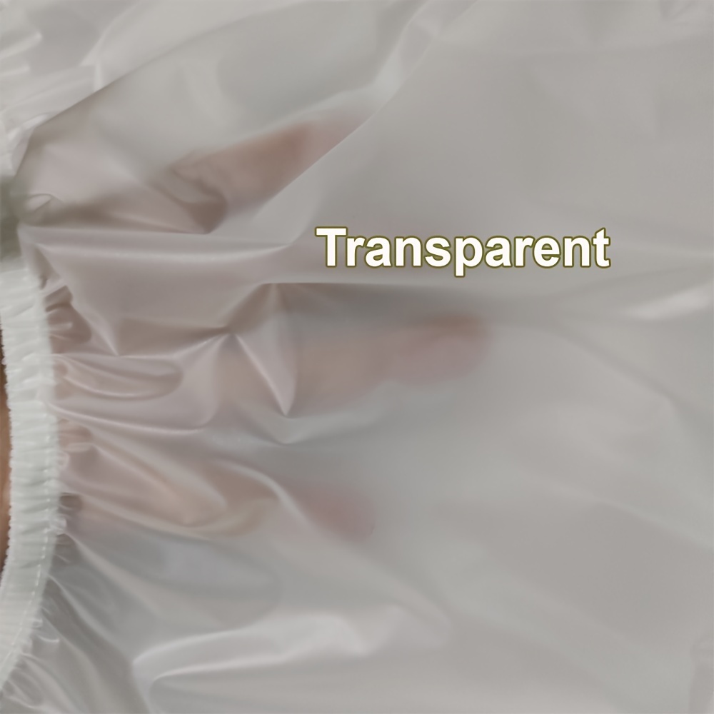 High Waist Diaper Cover Panty Pvc Plastic Transparent Adult - Temu