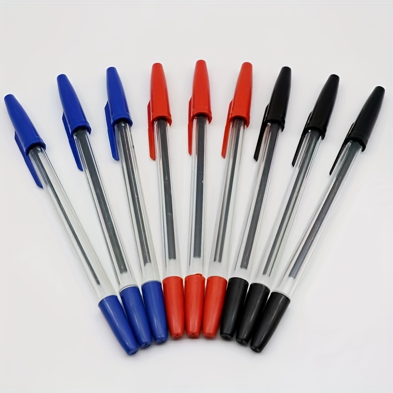 5 pcs Funny Teachers Ballpoint Pens Set (3*Black Ink+2*Red Ink