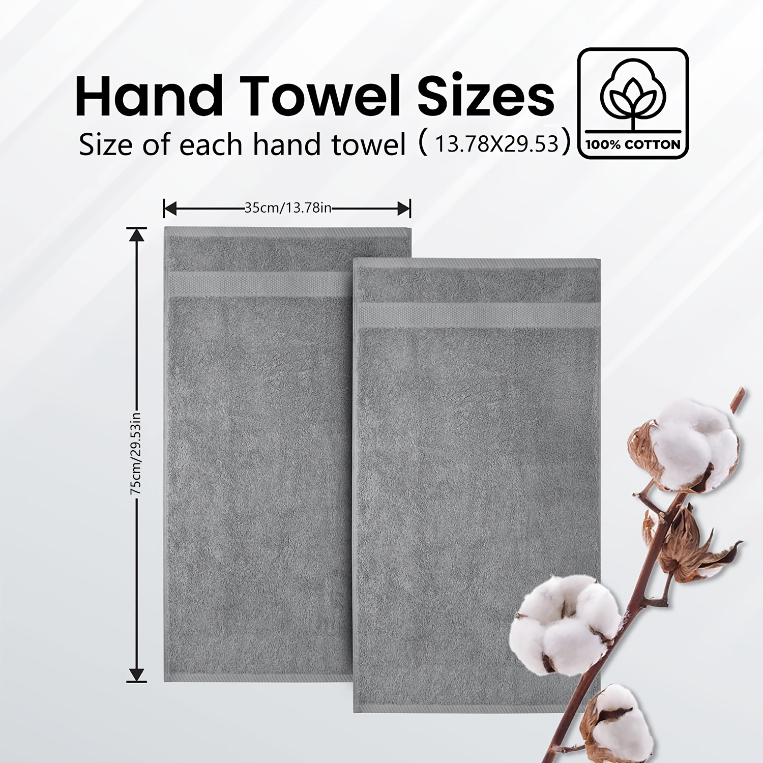 Guest towel size hot sale