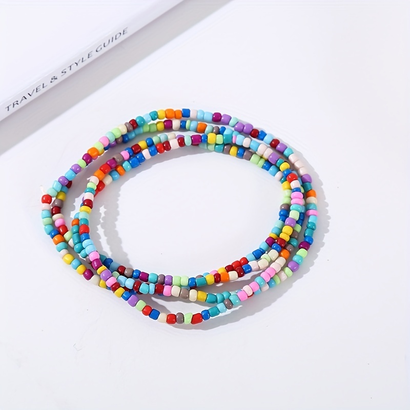 Colorful Beads Belly Chain Summer Body Jewelry