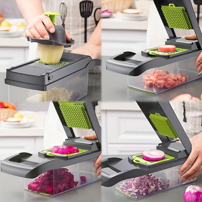 Multifunctional Vegetable Slicer Cutter Food Crusher Utensils for