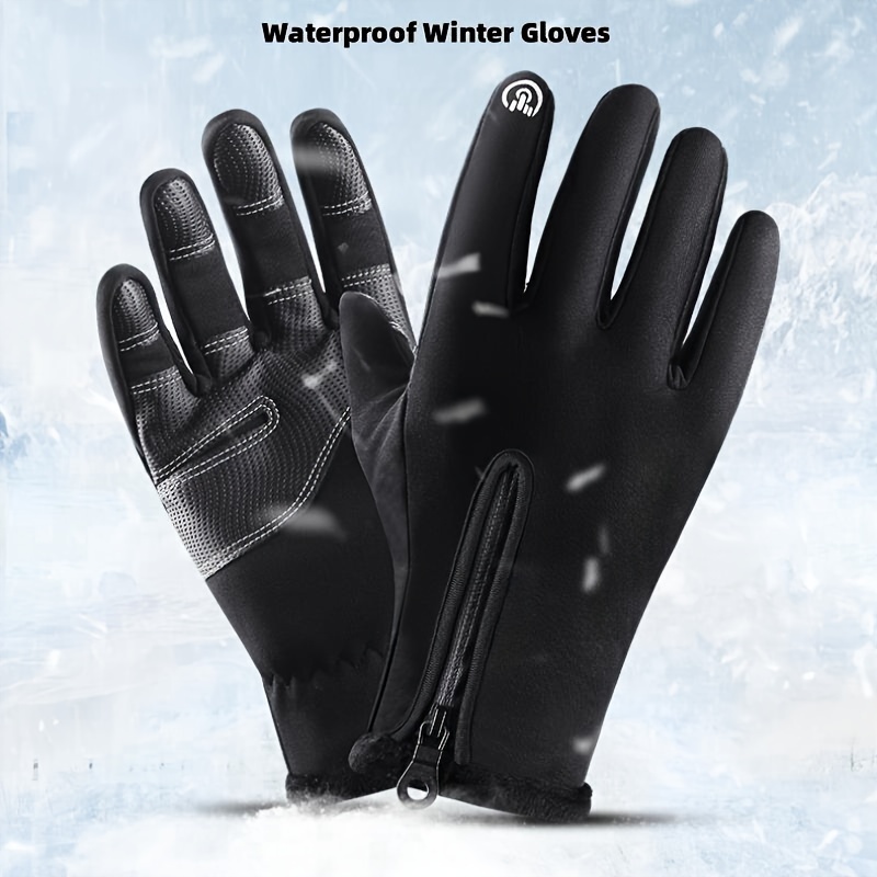 Gants d'hiver pour homme, -30 ℉ Gant de conduite imperméable