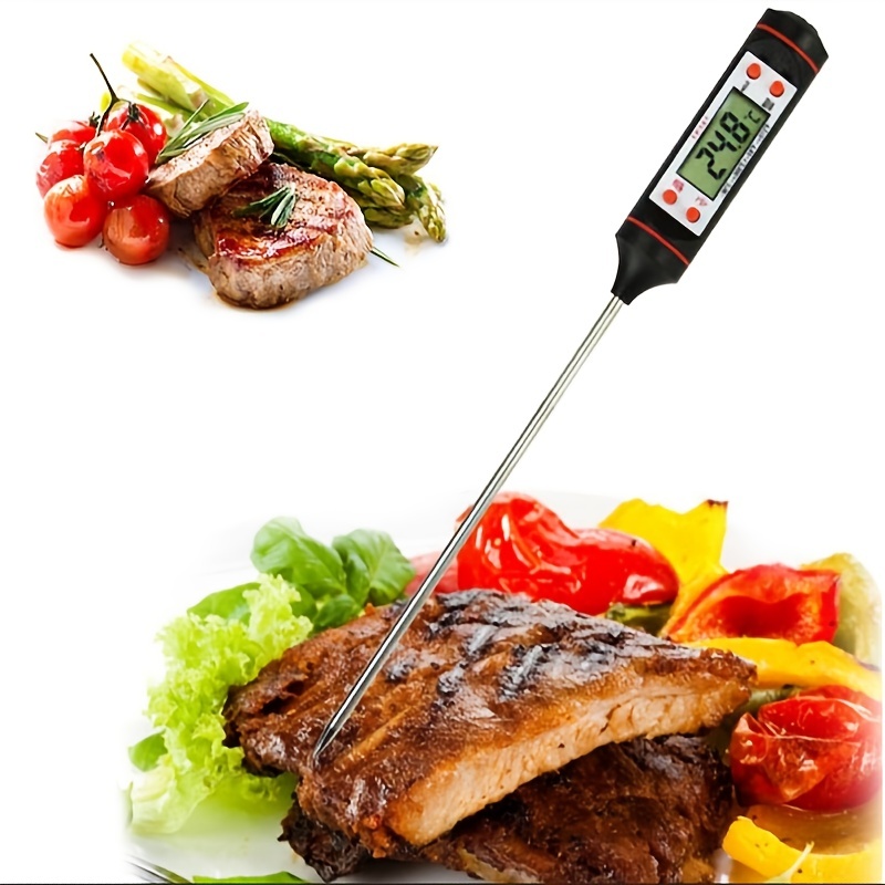 Kitchen Food Baking Digital Thermometer Electronic Probe Type Liquid  Thermometer