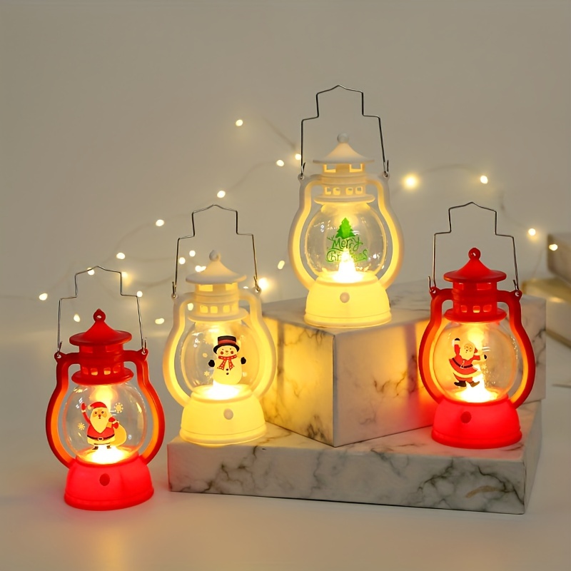 Lampe décorative vintage électrique de collection de lanterne d'ouragan  de