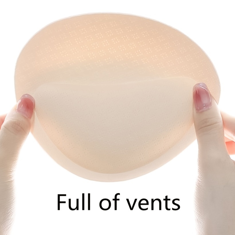 1pcsSelf-Adhesive Breast Pads Thicken And Enlarge Gather Round Sponge Chest  Pads
