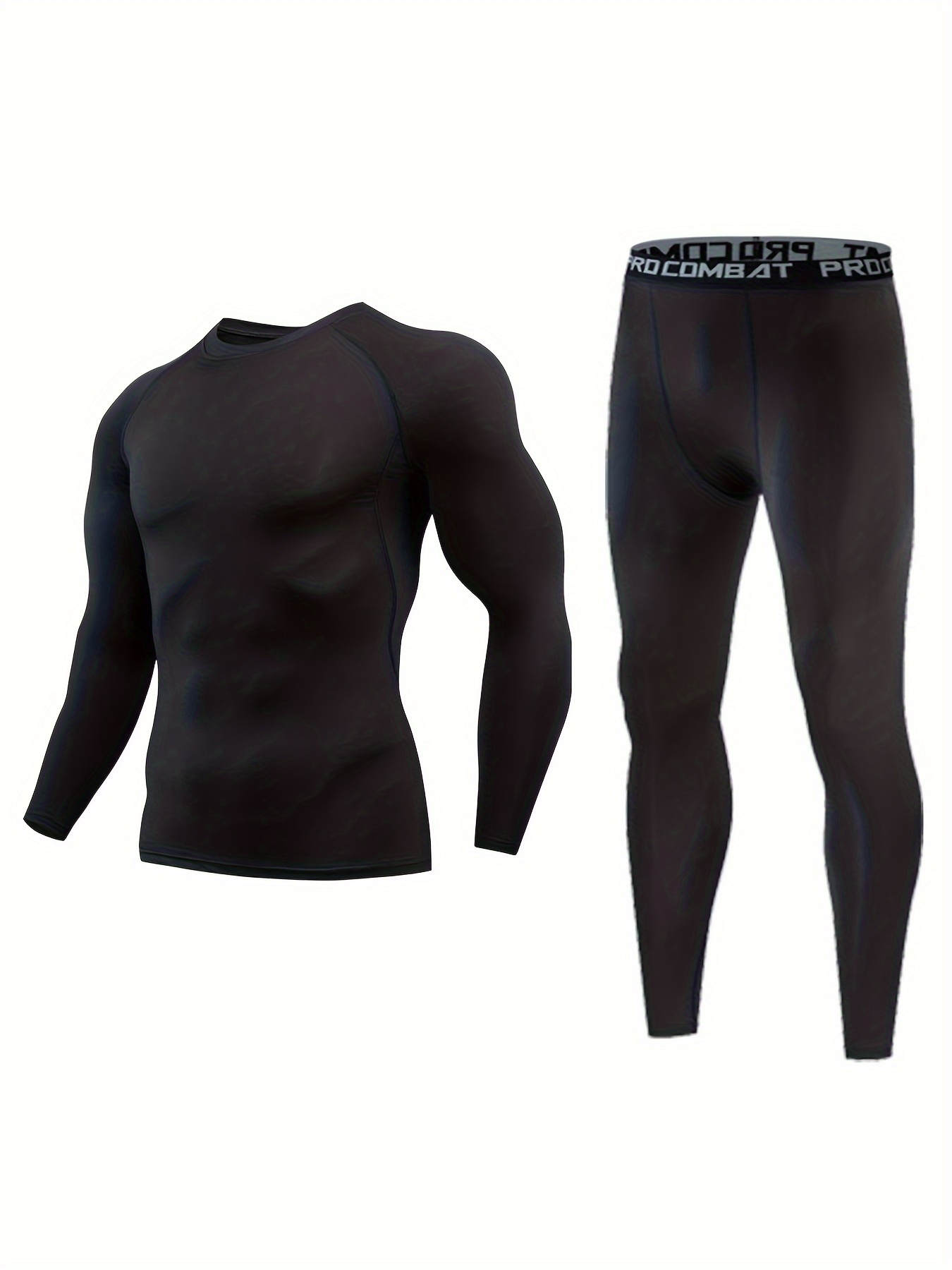 Men's Thermal Underwear Bottoming Shirt Autumn Winter Set - Temu