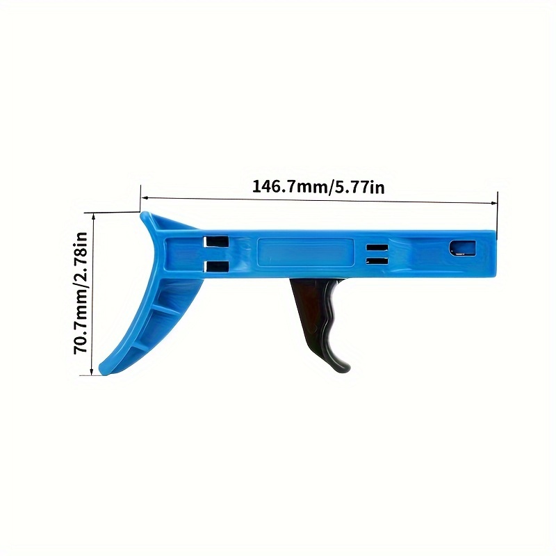 TG-100 Nylon Cable Tie Binding Tool Automatic Tightening Gun Fastening And  Manual Cutting