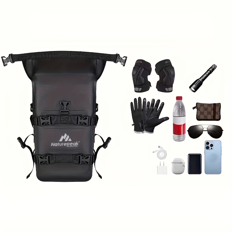 8L Motorradstoßstangen-Tasche, Motorradzubehör Wasserdichte Satteltaschen -  Perfekt Für Fahrradfahren Und Reparaturwerkzeugplatzierung