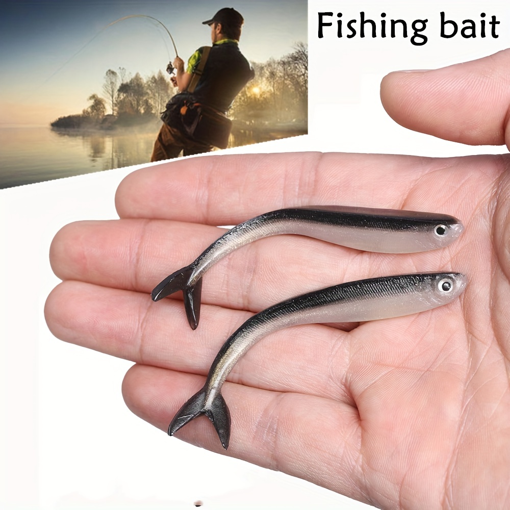 Paddle Tail Swimbaits Soft Fishing Lures Bass Bionic Soft - Temu