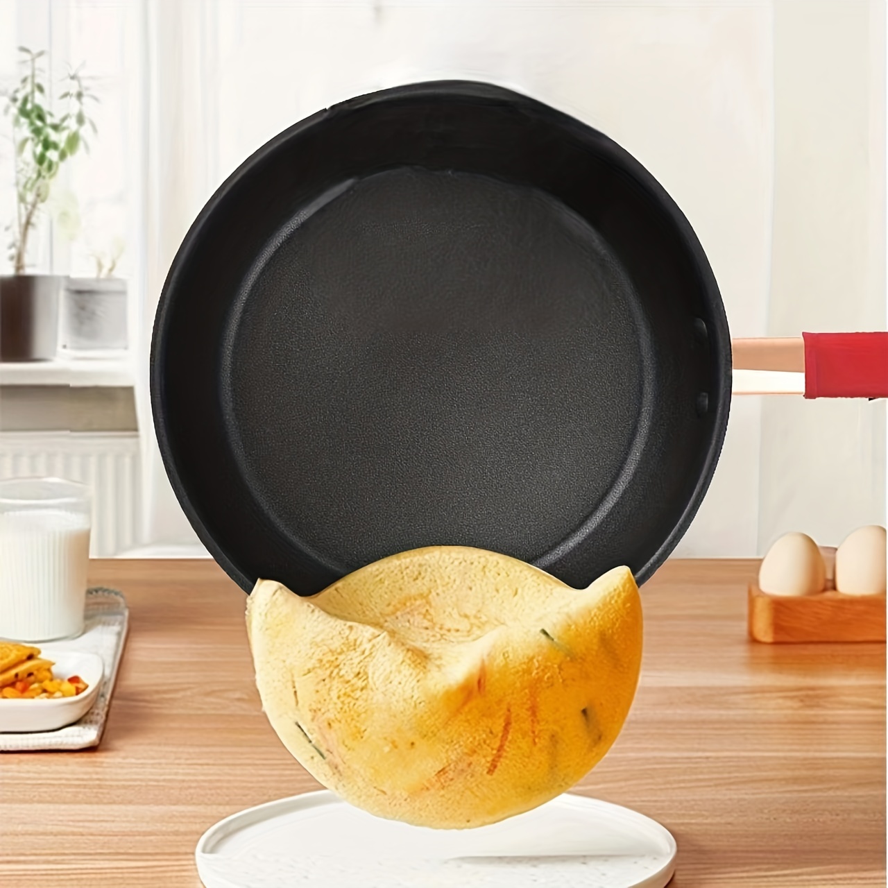 Non stick Deep Frying Pan For Gas Stovetop And Induction - Temu
