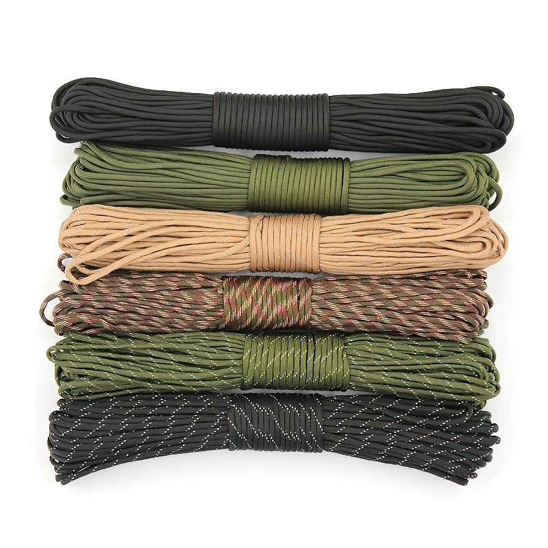 100ft 4mm 7 Stand Cores Cord For Lanyard Camping Rope Clothesline