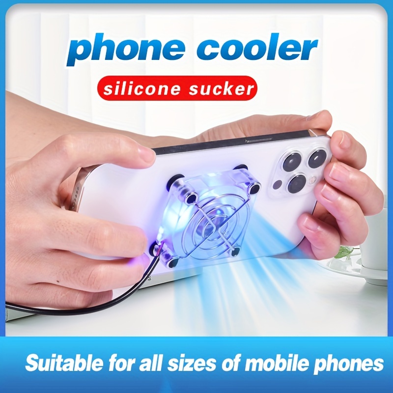Support de radiateur pour tablette et téléphone portable, ventilateur de  refroidissement rapide, accessoires de jeu pour Smartphone iOS et Android
