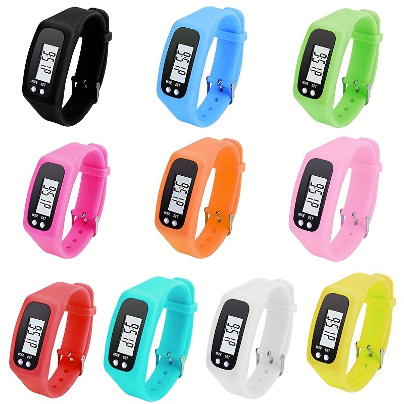 Jogging watch pedometer hot sale