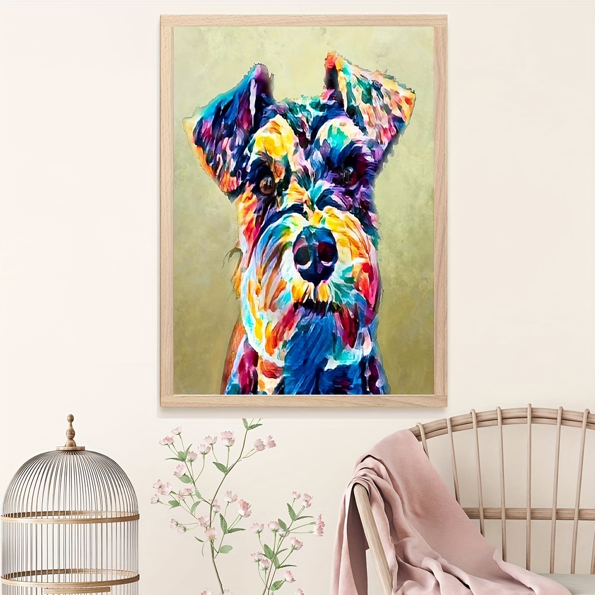 Schnauzer Dog - Premium Diamond Painting Kit