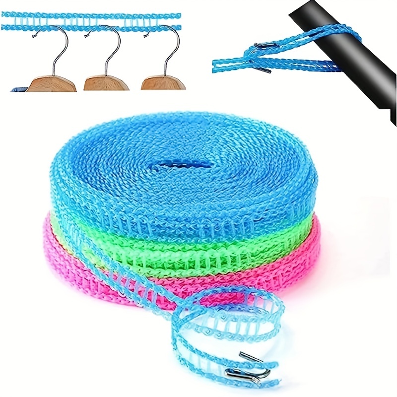 3 x 10m Washing Line Laundry Rope Dry Clothes Outdoor Garden