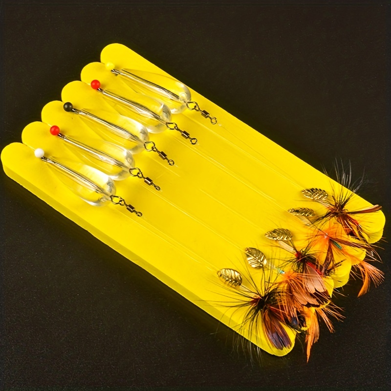 11pcs Fishing Lure Kit with Willow Water Drop Sequins & Storage Box -  Perfect for Fishing!