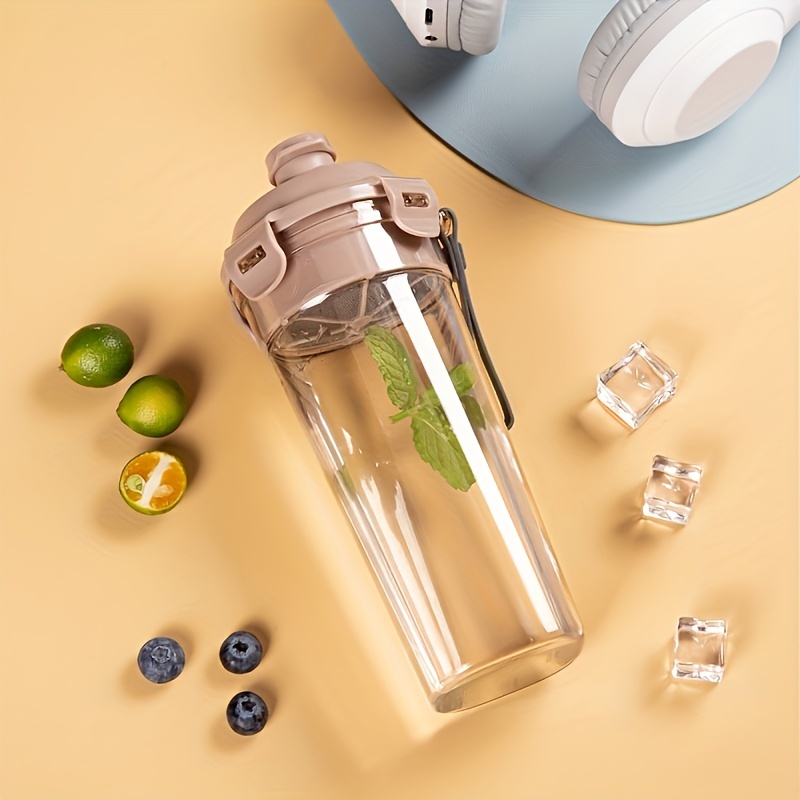 Lock lock Sports Water Bottle Portable Plastic Cup - Temu