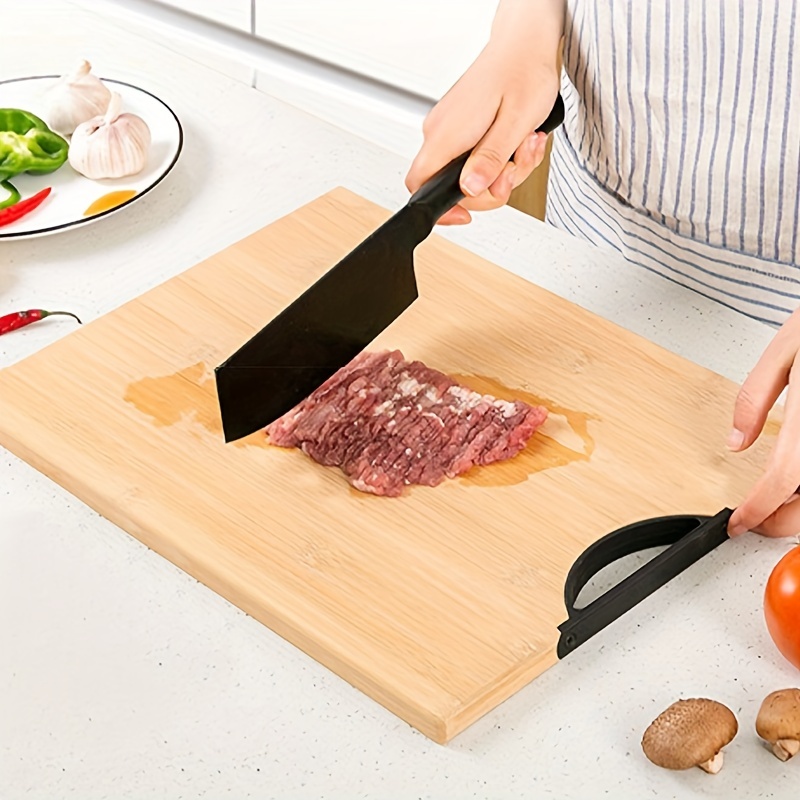 Bamboo Cutting Board, Wooden Kitchen Chopping Board for Food Prep,  Chopping, Carving Meat, Fruits Vegetables