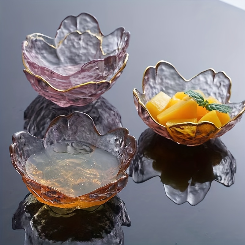 3 Oz Glass Dip Dipping Bowls, Artistic Spring Cherry Blossoms Soy Sauce  Small Bowl Dishes Cups for Sushi Tomato Sauce BBQ-Chip S - AliExpress