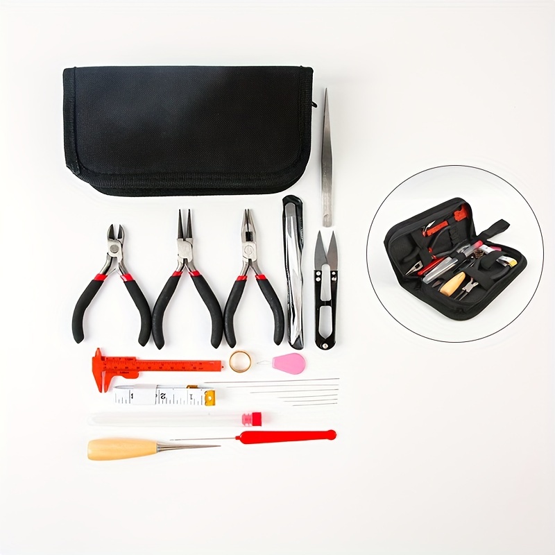 3Pcs Jewelry Pliers Tool Set Practical Steel Pliers Kit for Jewelry Makers  for Jewelry Beading Repair Making Supplies 