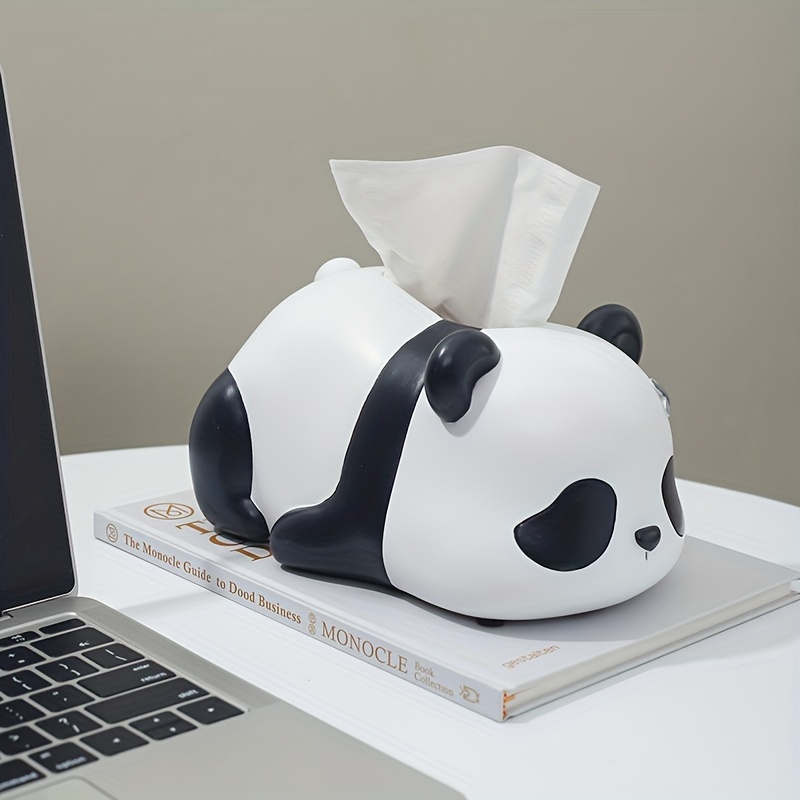 Auto Taschentuchbox Kreativer Niedlicher Panda Cartoon Taschentuch