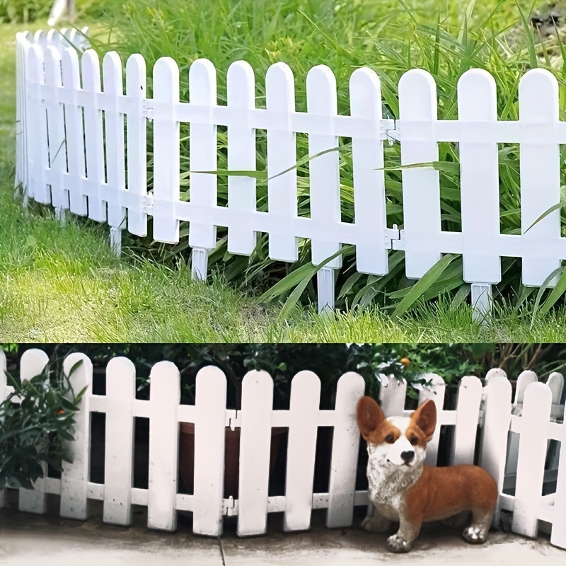 Vallas de barrera para perros con gancho de 4 piezas, red aislada