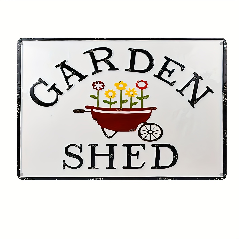 Garage Sign, Man Cave Tool Shed Decor, Gifts For Men, Dad