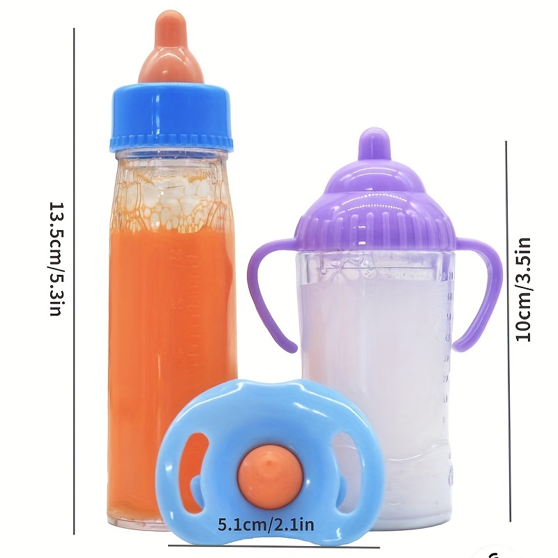 Disappearing Doll Feeding Set Baby Care Doll Feeding Set Toy - Temu