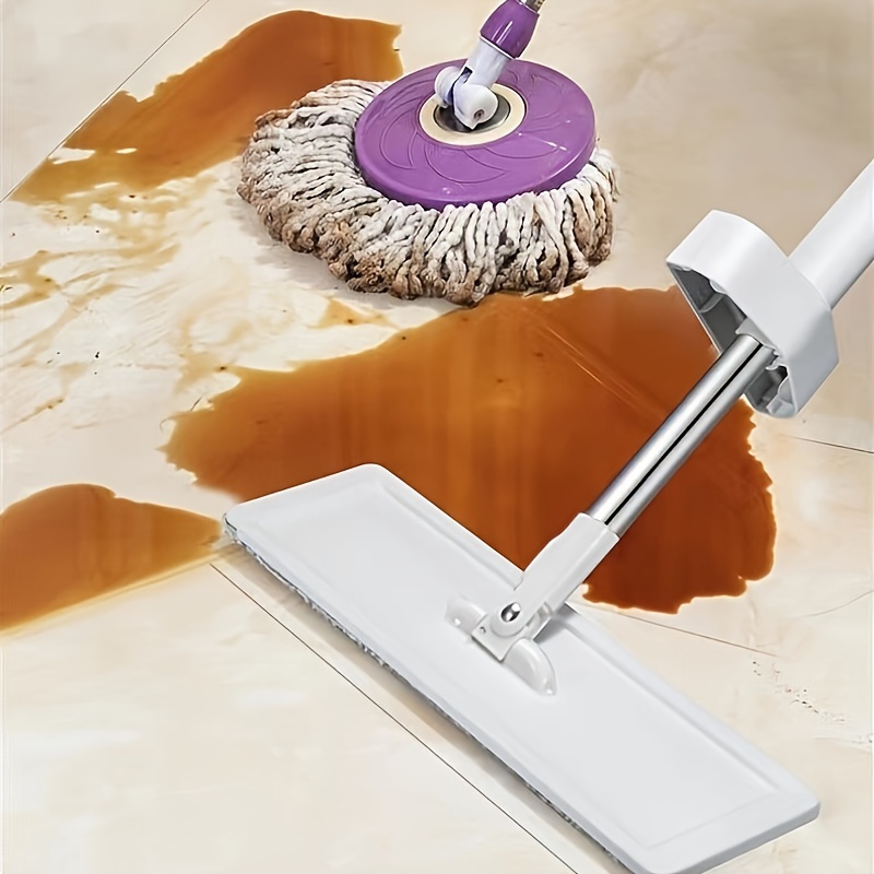Wet Dry Mop Adjust Long Handle Floor Cleaning Brush Bathroom Cleaning