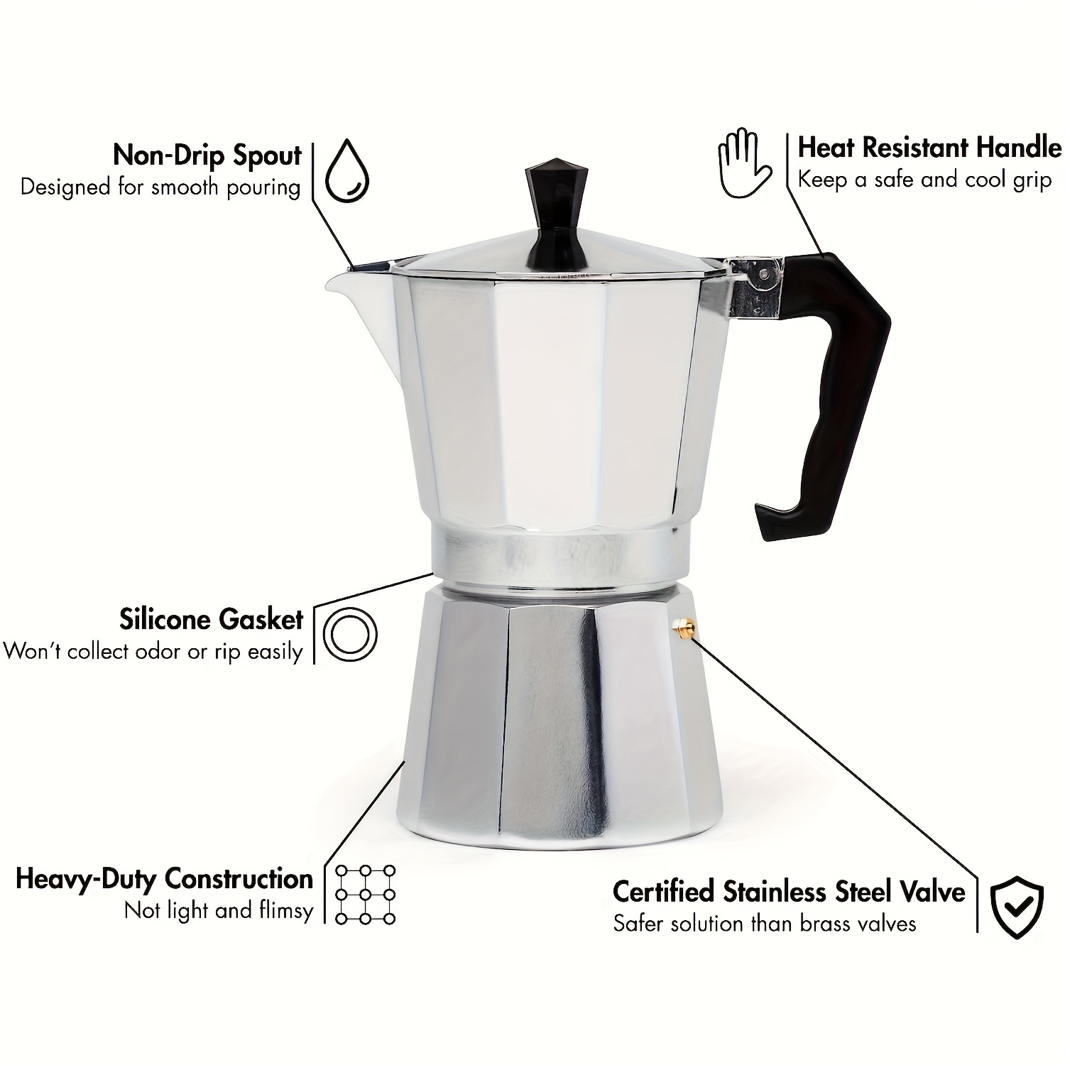 Is it safe to make coffee in an aluminum coffee maker?