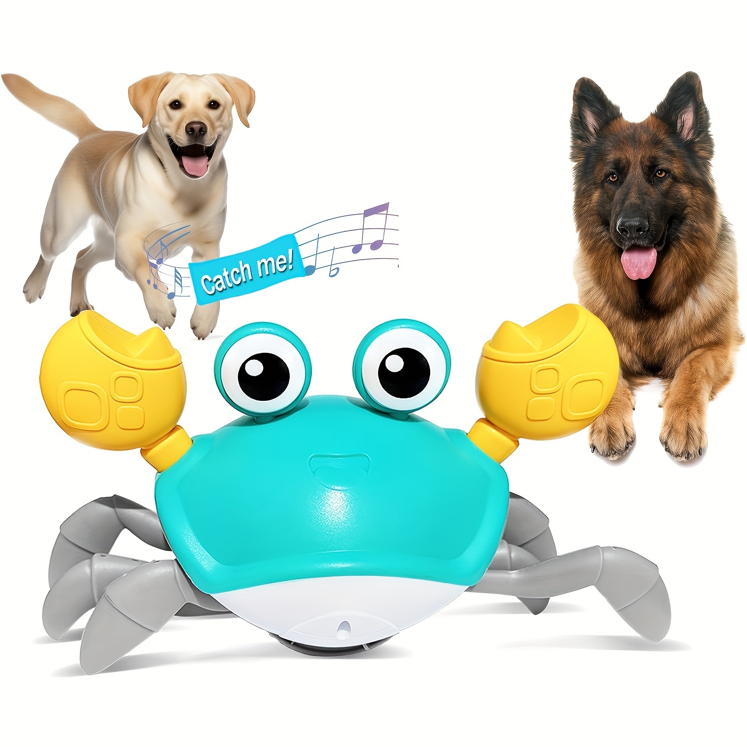 Pet Supplies : Dog Toy Interactive Plush Squeaky Electric Pet Toys
