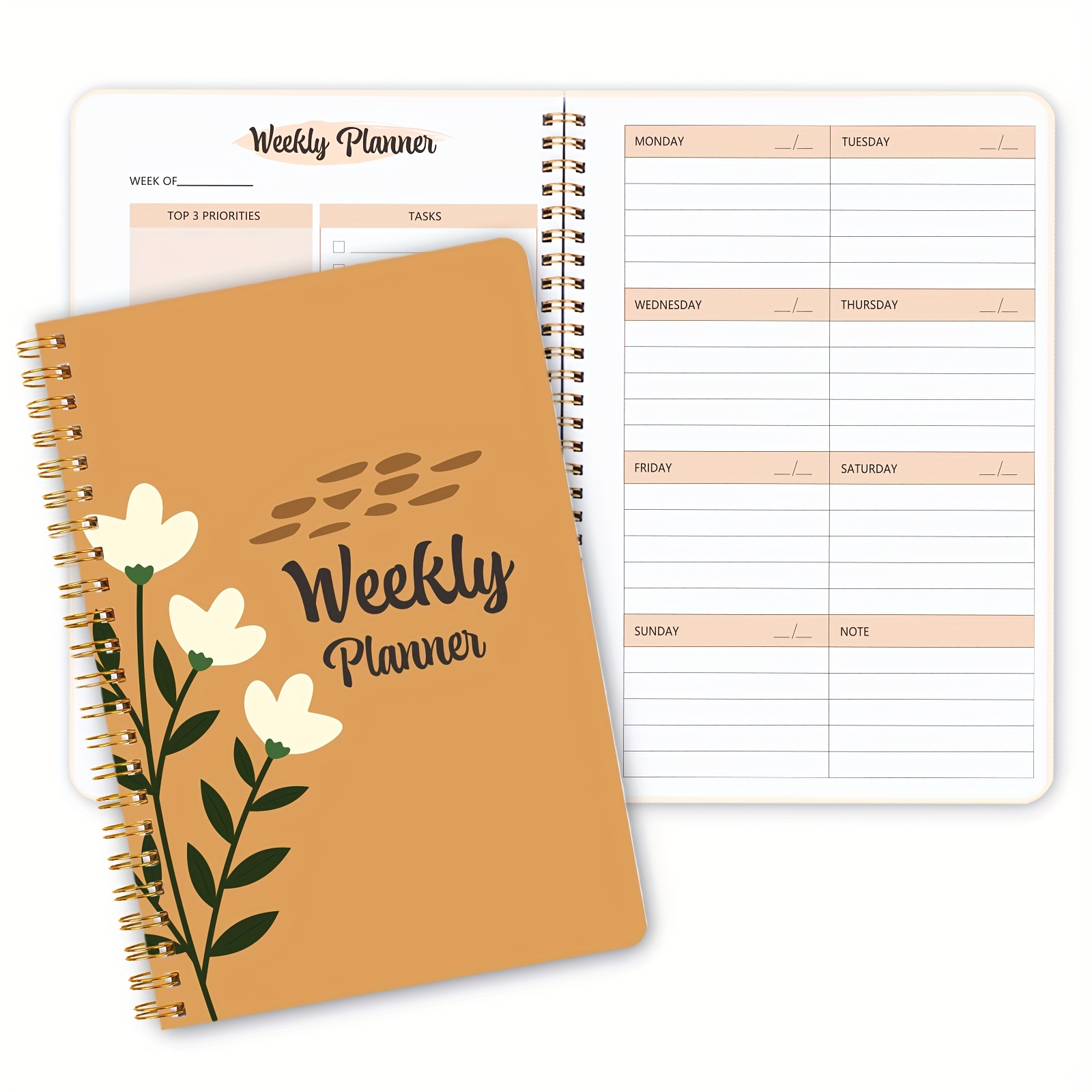 Agenda Organizer 2024 Loose Leaf Notebook Refills Habit Cultivation  Schedule Planner A5 Daily Planner TO Do List Work Planning
