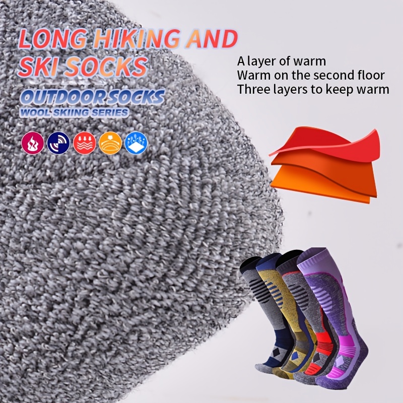 Men's Thick Heat Trapping Insulated Boot Thermal Socks