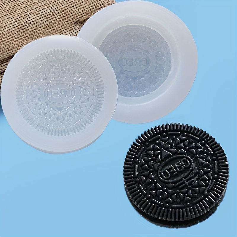 Silicone OREO Cookie Moulds Kitchen Baking Chocolate Fondant