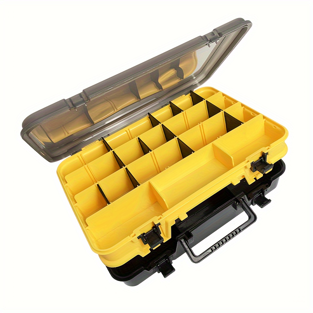 Portable Tackle Box Bait Storage Box Single/double - Temu