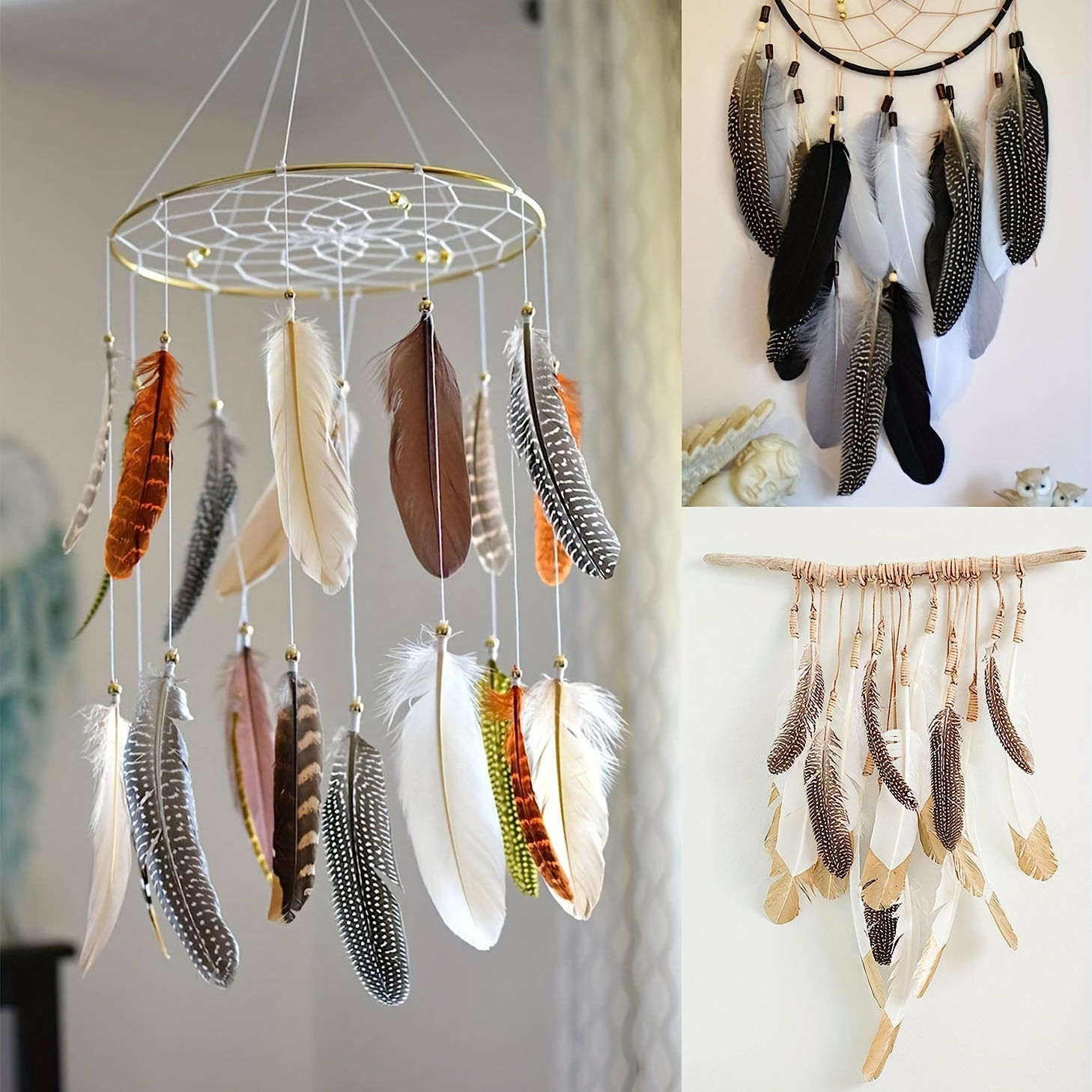 Artificial Feathers Dream Catcher  Dreamcatcher Crafts Feathers - 20pcs  Pheasant - Aliexpress