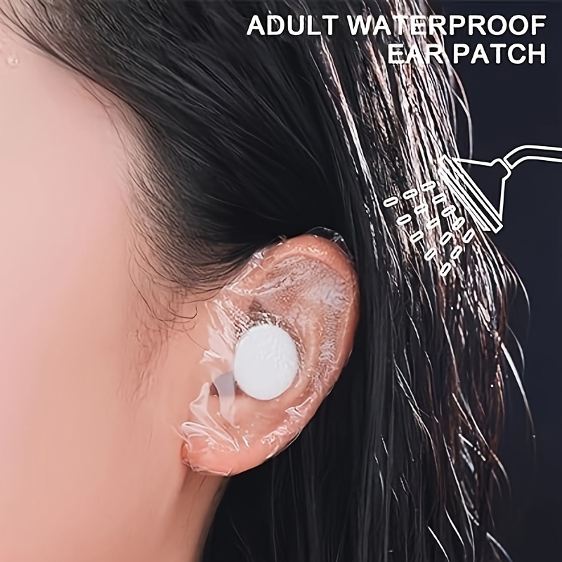 Ear Covers For Shower Disposable Baby Waterproof Ear Water - Temu