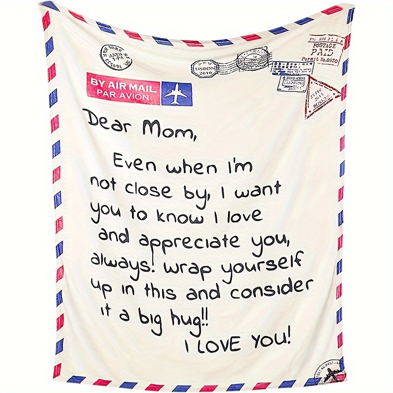 Gifts For Mom Blanket Mom Gifts From Daughter Son Best Mom - Temu