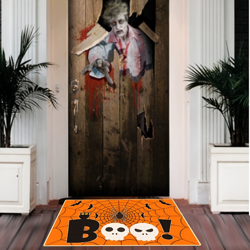 1pc Halloween Geist Badematte Gothic Home Decor Scary Badezimmer