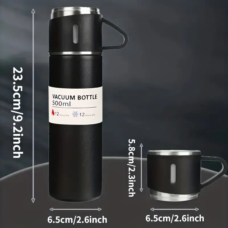 Vacuum insulated Flask Set Stainless Steel Vacuum Bottle - Temu