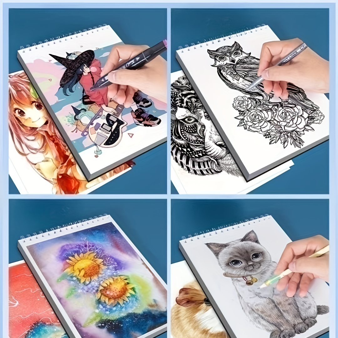 Sketchbook Painting Book For Adults Drawing Pad Diy Sketch - Temu