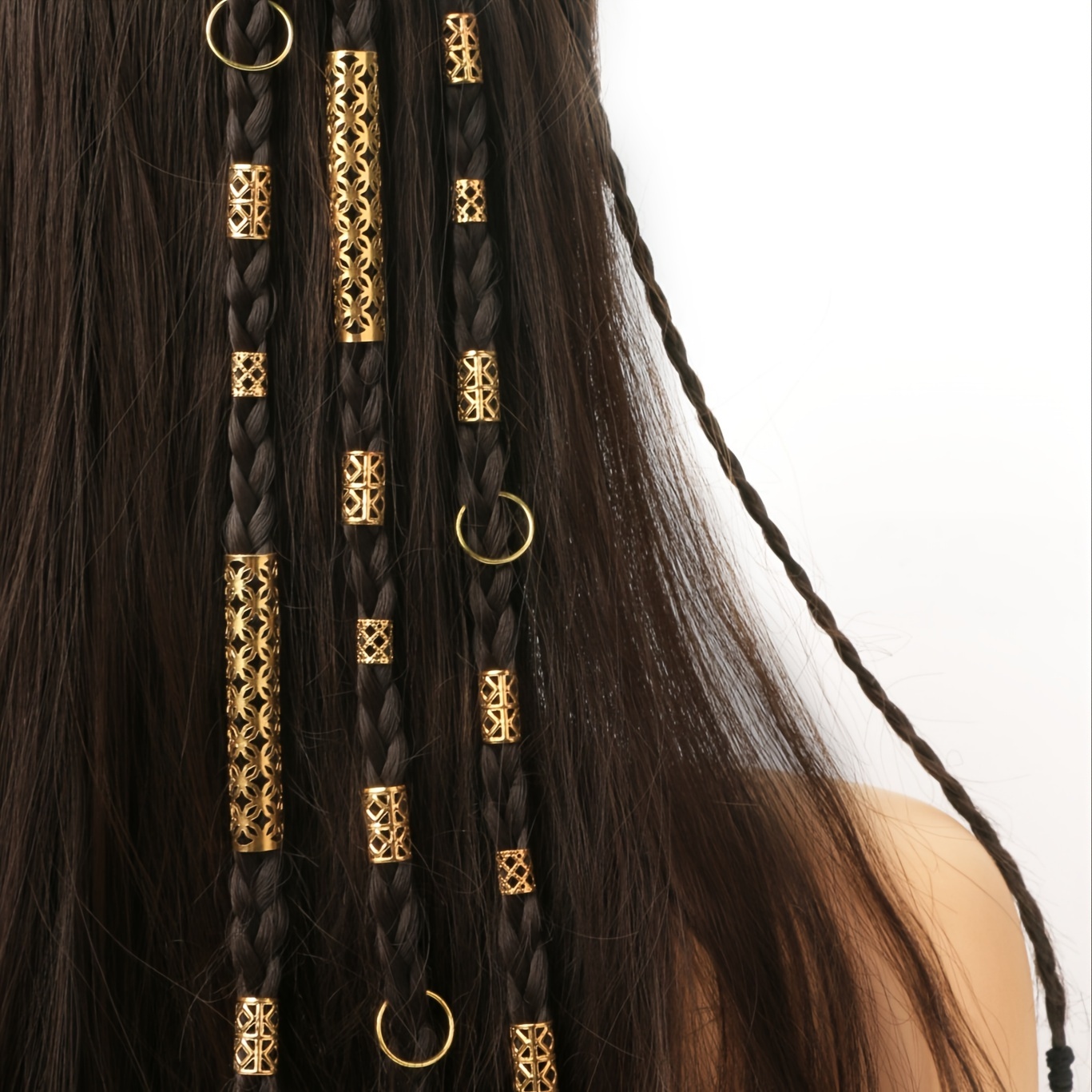 Random Color Hair Braids Maker Beads Headwear Hairpins Mini - Temu