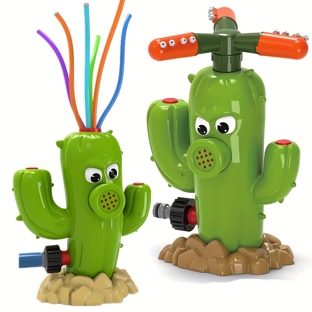 New Water Jet Cactus Rotating Sprinkler Automatic Water Jet Courtyard