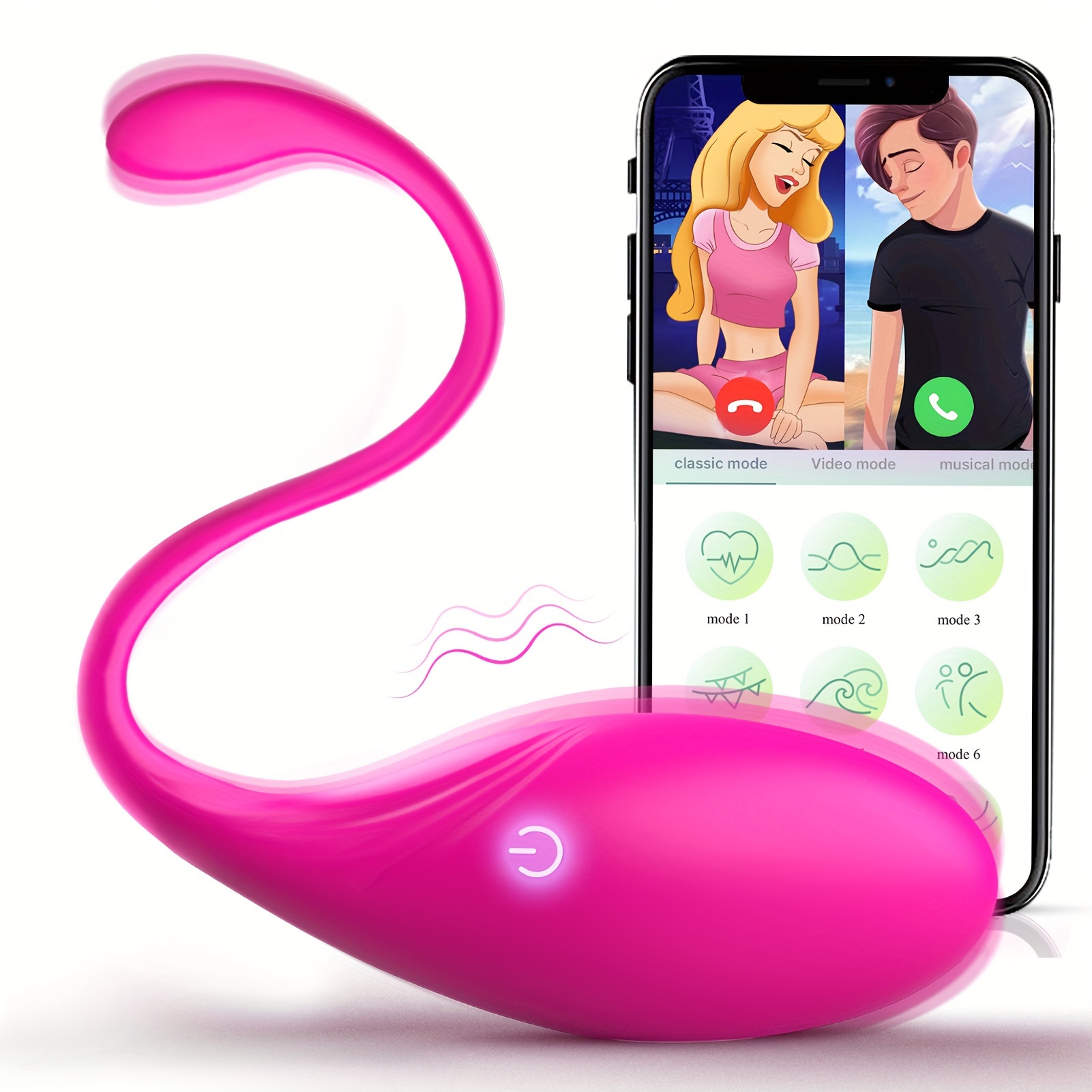  Magic Motion Wearable Panty Vibrator with APP,Remote Vibrating  Panties Egg Mini Small Vibrator Waterproof Invisible Clitoral Stimulator  Sex Toys for Women : Health & Household
