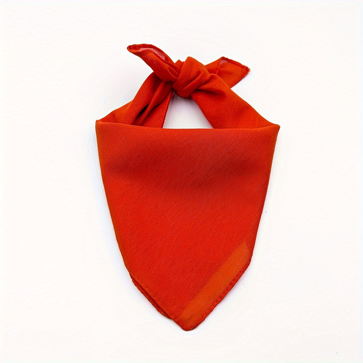 Small red hot sale neck scarf